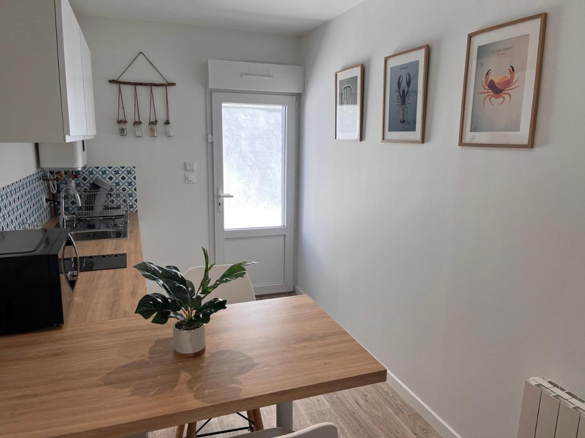 Studio Cosy Avec Terrasse, Proche Chantiers Et Airbus Saint-Nazaire  Esterno foto